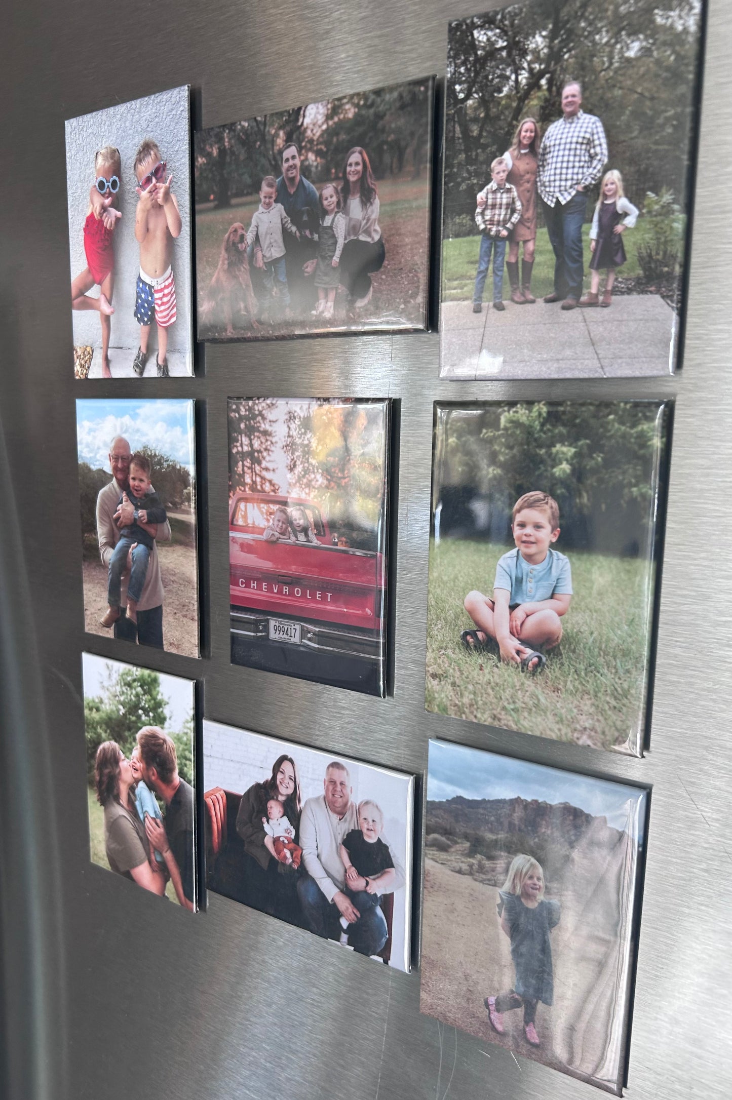 Custom 2.5 X 3.5 rectangle magnets